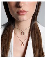 Anhänger Loving Palladio  3D in Rosègold Diamante 0.02 Ct 10R SERLIANA - 10R SERLIANA